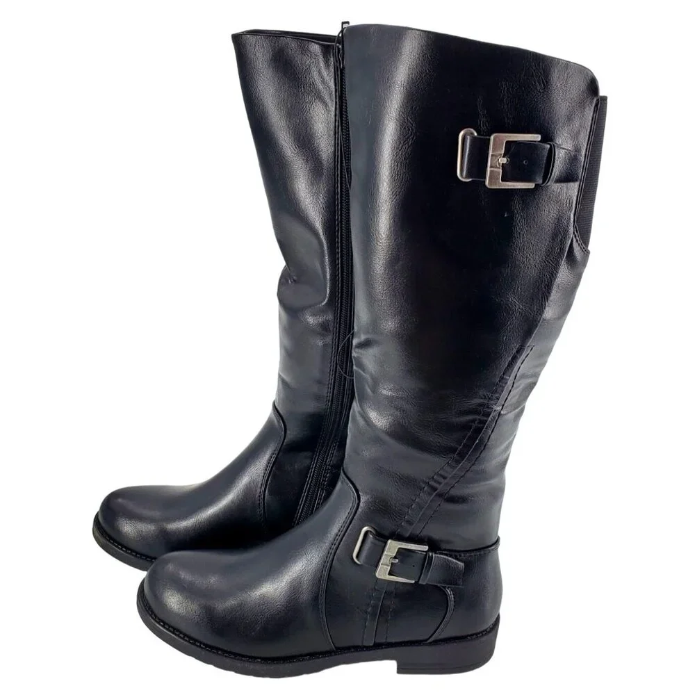 Baretraps 6.5 Tall Boots Woman Carmen Horse Riding Knee-High Shoes Equestrian